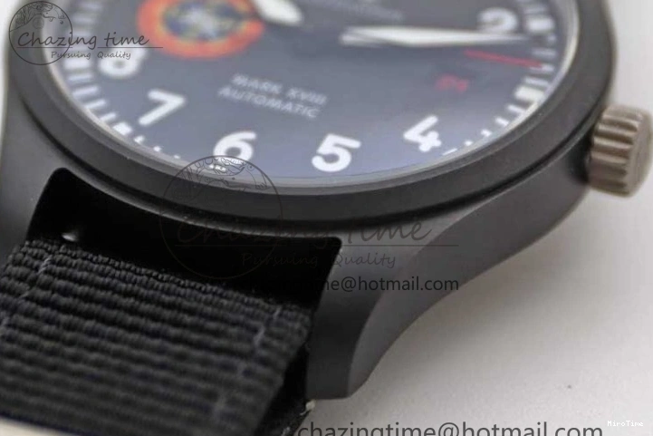 MIROTIME 0403 Mark XVIII ‘TOPGUN SFTI’ Ceramic M+F Best Edition Black Dial on Black Nylon Strap A MultiPurpose 7047